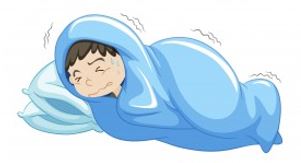 symptôme de la grippe enfant a froid 